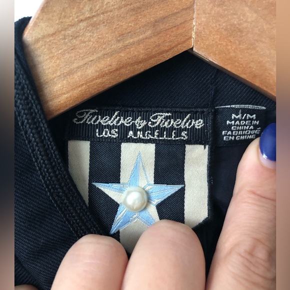 Military Style Button Jacket - Picture 4 of 9